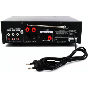 AMPLIFICATORE STEREO KARAOKE CON BLUETOOTH, FM/USB/SD, MP3, 2x 50W  