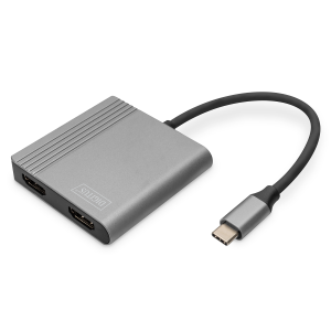 ADATTATORE GRAFICO USB -Type-C HDMI 4K 2in1 DIGITUS DA70828